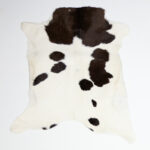 Koelap Kalfshuid - Zwartwit Gevlekt - 105 x 85 cm