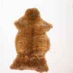 Koelap Schapenvacht - Bruin Egaal - 110 x 65 cm