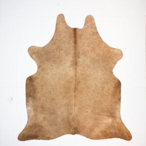 Koelap Koeienhuid - Bruin Egaal - 215 x 195 cm