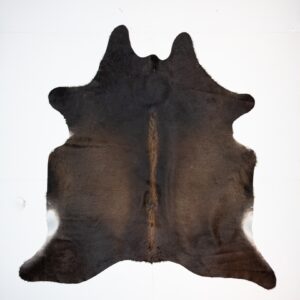 Koelap Koeienhuid - Bruin Egaal Langharig - 220 x 210 cm