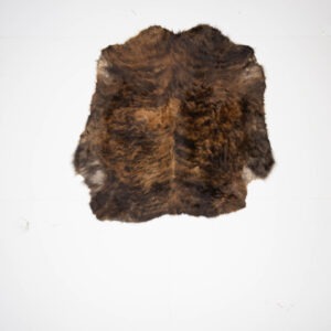 Koelap Stierenhuid - Bruin Egaal - 145 x 145 cm