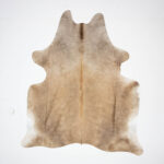 Koelap Koeienhuid - Taupe Egaal - 220 x 185 cm