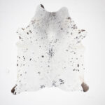 Koelap Koeienhuid - Zwartwit Gevlekt Salt & Pepper - 215 x 185 cm