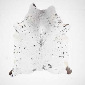 Koelap Koeienhuid - Zwartwit Gevlekt Salt & Pepper - 215 x 185 cm