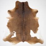 Koelap Koeienhuid - Bruinwit Egaal - 235 x 225 cm