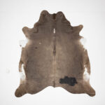 Koelap Koeienhuid - Taupe Egaal - 205 x 195 cm