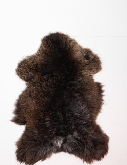 Koelap Schapenvacht - Bruin Egaal - 130 x 90 cm