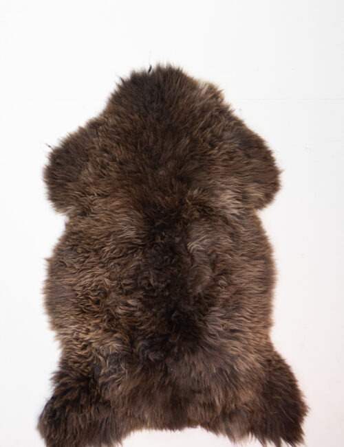 Koelap Schapenvacht - Bruin Egaal - 135 x 95 cm