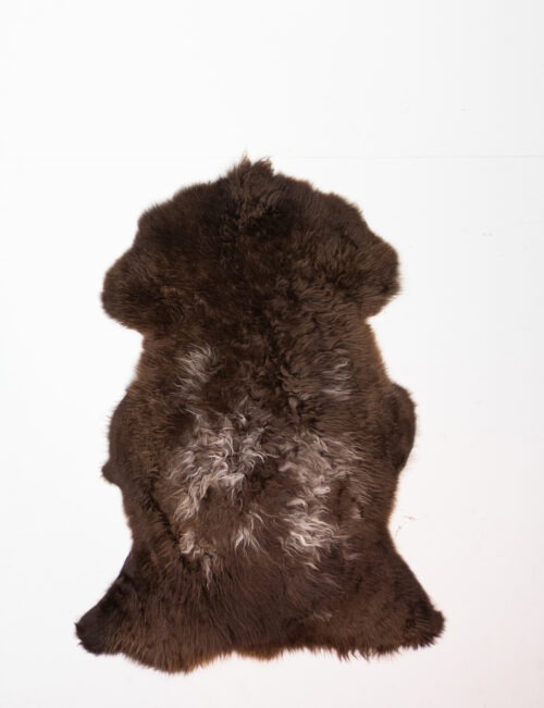 Koelap Schapenvacht - Bruin Egaal - 115 x 80 cm