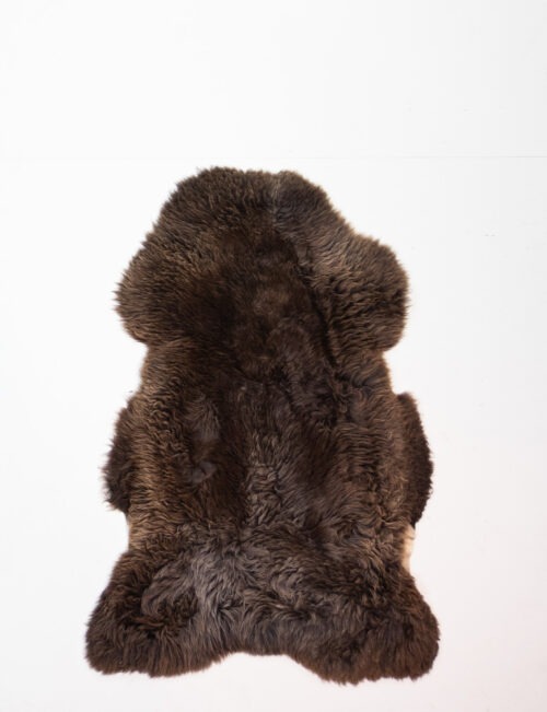 Koelap Schapenvacht - Bruin Egaal - 115 x 80 cm