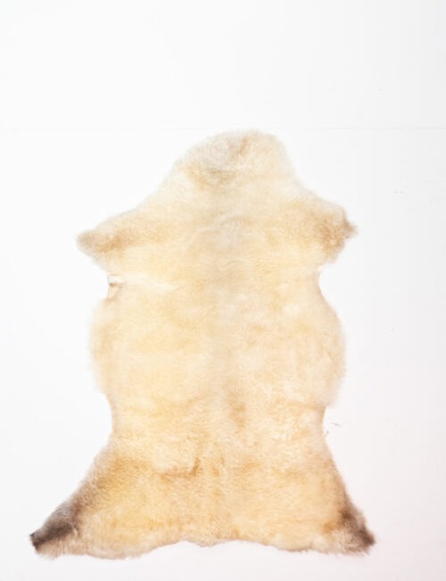 Koelap Schapenvacht - Wit Egaal - 115 x 95 cm