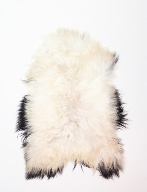 Koelap IJslandse Schapenvacht - Wit Egaal - 125 x 90 cm