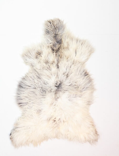 Koelap Schapenvacht - Bruinwit Egaal - 130 x 90 cm