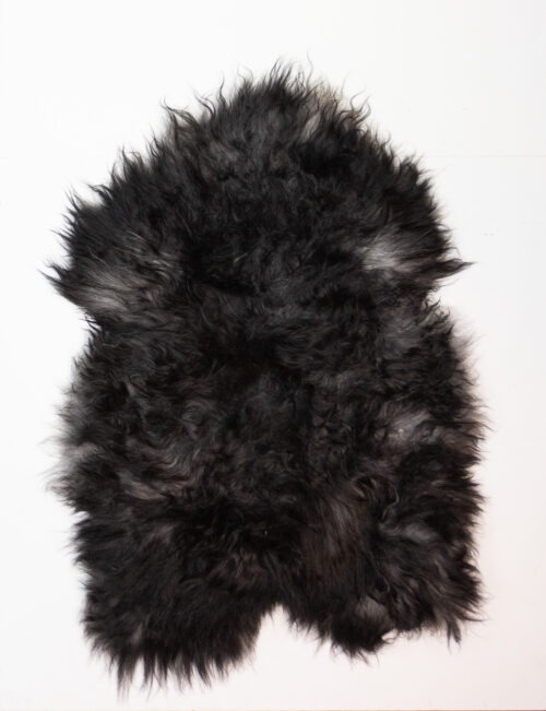 KL_1006593-1.jpg Koelap IJslandse Schapenvacht - Zwartwit Egaal - 135 x 95 cm