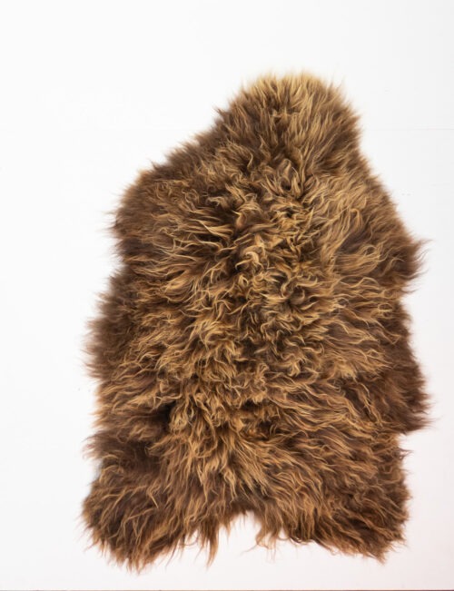 KL_1006599.jpg Koelap IJslandse Schapenvacht - Bruin Egaal - 130 x 95 cm