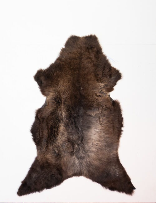 Koelap Schapenvacht - Bruin Egaal - 125 x 90 cm