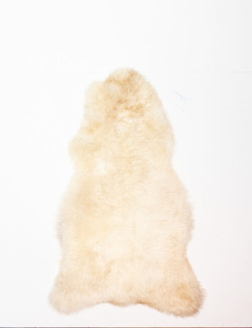 Koelap Schapenvacht - Wit Egaal - 120 x 75 cm