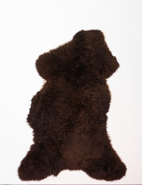 Koelap Schapenvacht - Bruin Egaal - 130 x 95 cm
