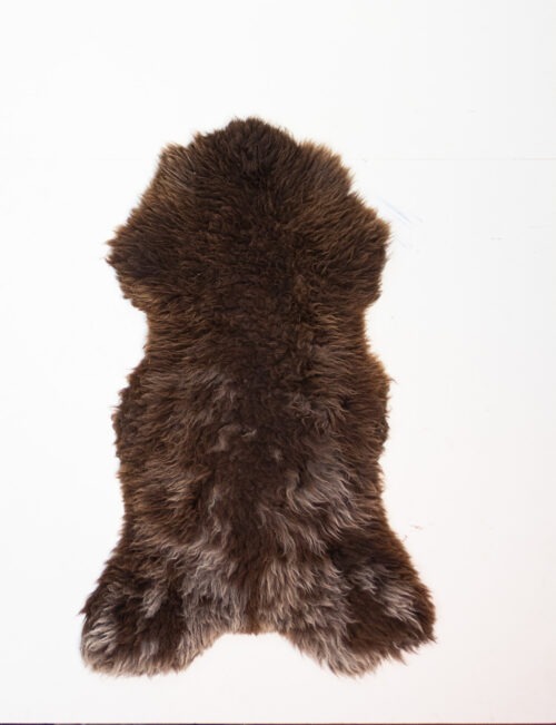 Koelap Schapenvacht - Bruin Egaal - 120 x 75 cm