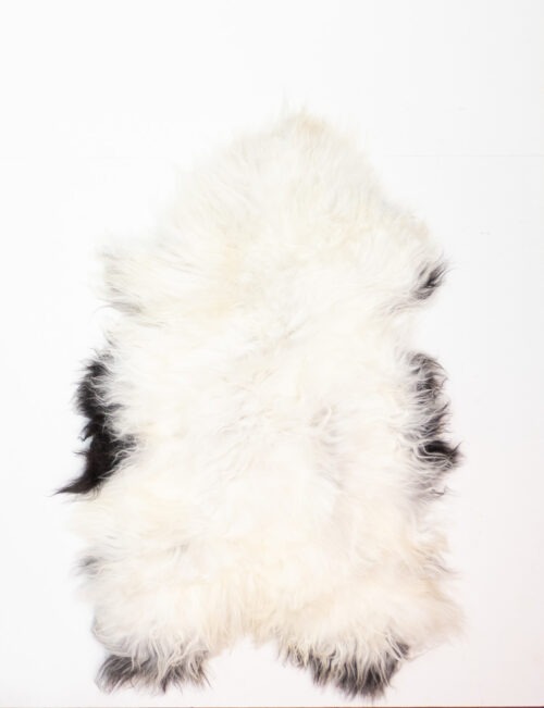 Koelap IJslandse Schapenvacht - Wit Egaal - 130 x 90 cm