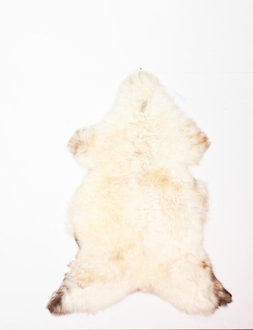 Koelap Schapenvacht - Wit Egaal - 115 x 90 cm