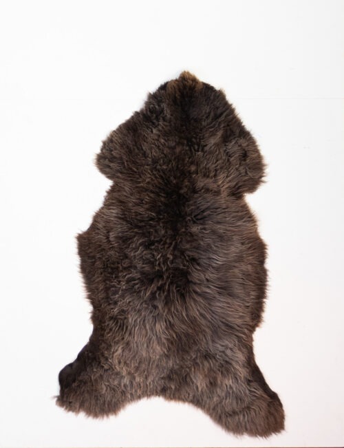 Koelap Schapenvacht - Bruin Egaal - 125 x 80 cm