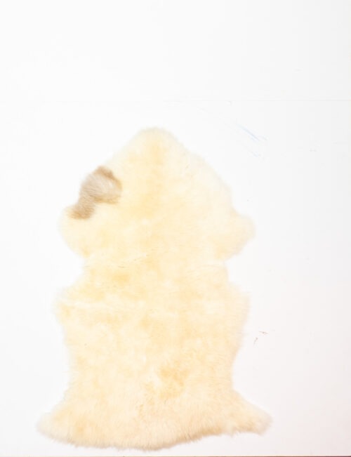 Koelap Schapenvacht - Wit Egaal - 110 x 80 cm