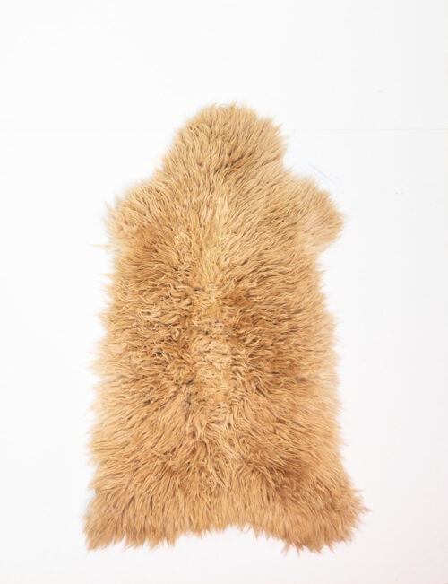 Koelap Schapenvacht - Bruin Egaal - 120 x 75 cm