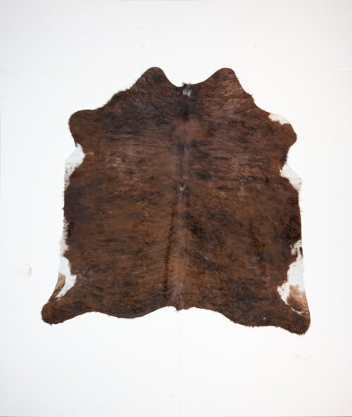 KL_1006760.jpg Koelap Koeienhuid - Bruin Brindle Langharig - 190 x 185 cm