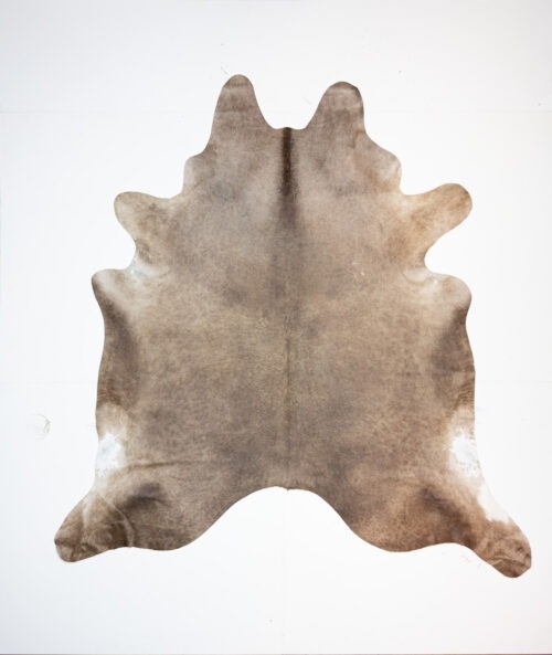 Koelap Koeienhuid - Taupe Egaal - 220 x 215 cm