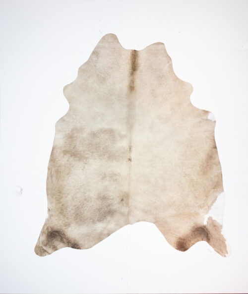 Koelap Koeienhuid - Taupe Egaal - 225 x 195 cm