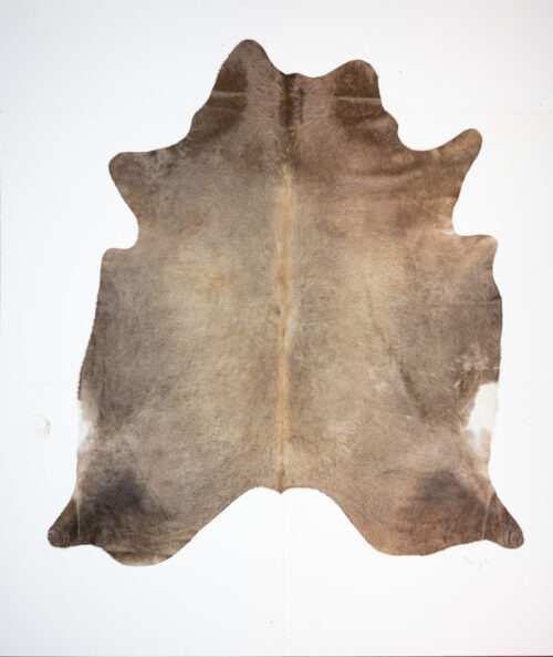Koelap Koeienhuid - Taupe Egaal - 235 x 215 cm