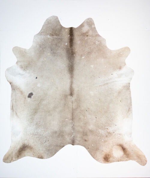 Koelap Koeienhuid - Taupe Egaal - 245 x 240 cm