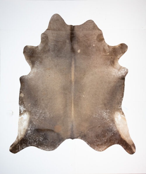 Koelap Koeienhuid - Taupe Egaal - 235 x 215 cm