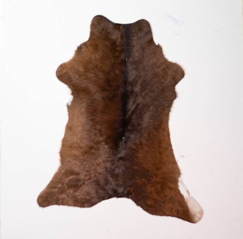 Koelap Kalfshuid - Bruin Egaal - 105 x 85 cm