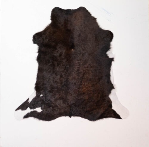 Koelap Kalfshuid - Bruin Egaal - 95 x 95 cm