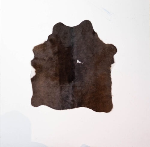 Koelap Kalfshuid - Bruin Egaal - 75 x 70 cm