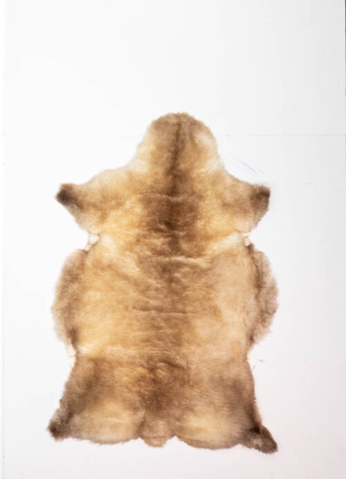 Koelap Schapenvacht - Bruin Egaal - 125 x 85 cm