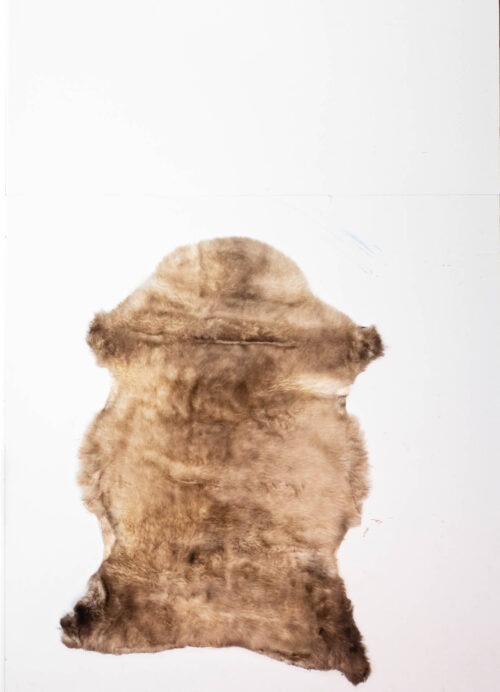Koelap Schapenvacht - Bruin Egaal - 110 x 80 cm