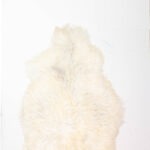 Koelap Schapenvacht - Wit Egaal - 130 x 85 cm