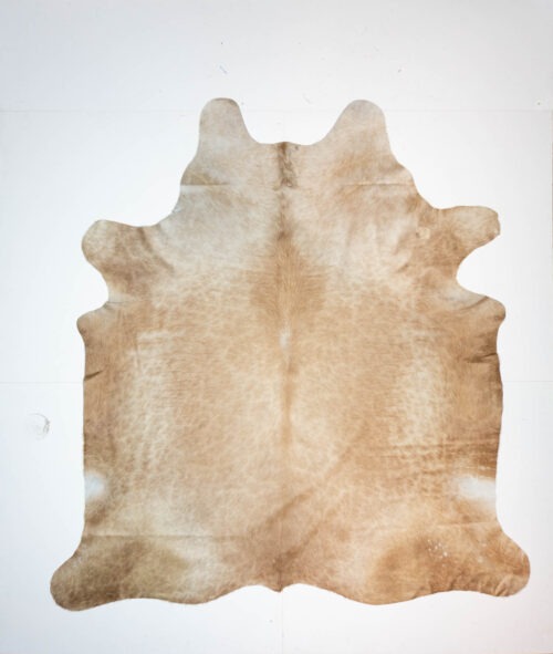 Koelap Koeienhuid - Taupe Egaal - 230 x 220 cm