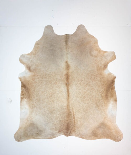 Koelap Koeienhuid - Taupe Egaal Langharig - 225 x 210 cm