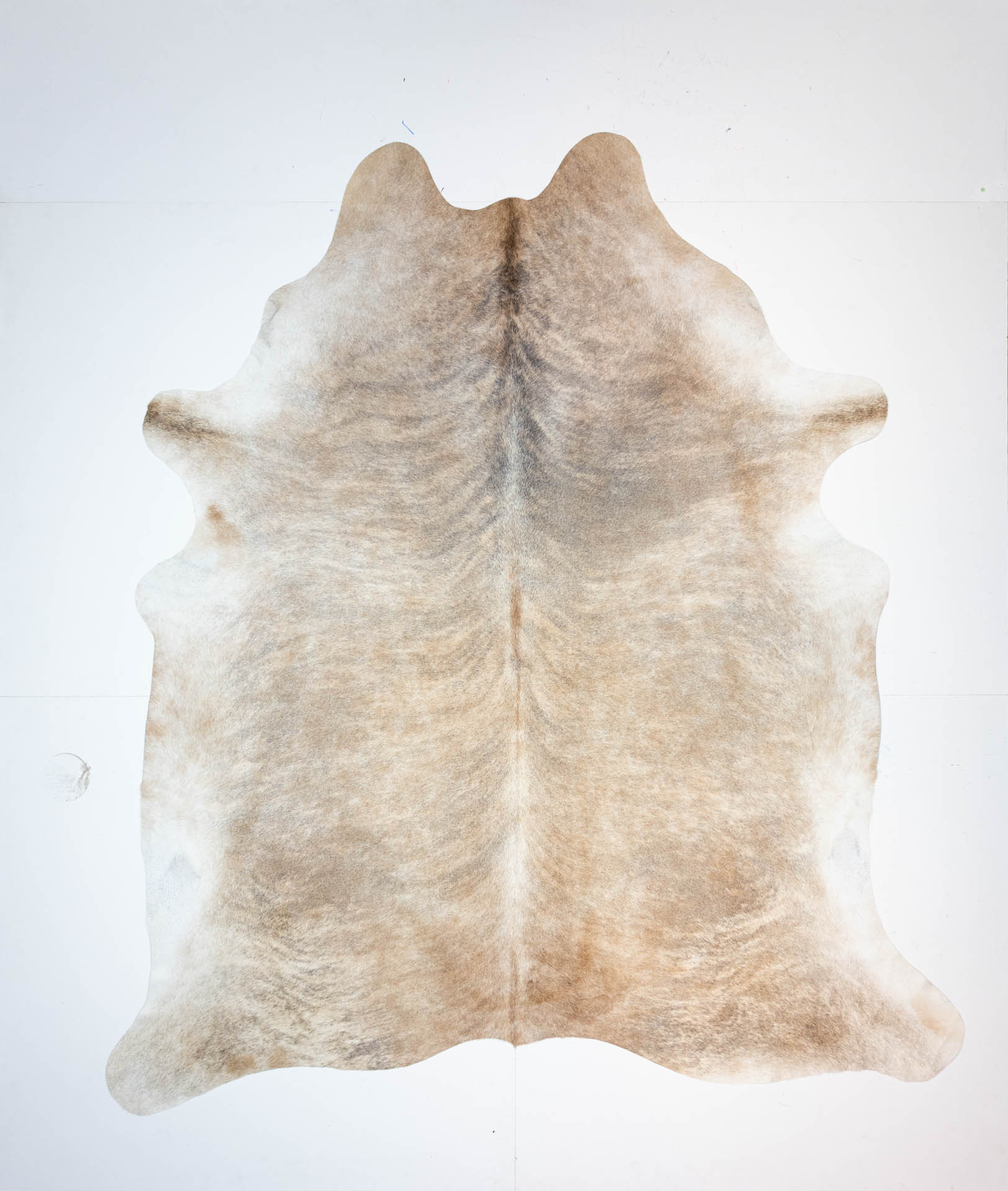 Koelap Kuhfell – Braun Gestromt – 240 x 215 cm