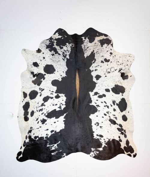 Koelap Kuhfell - Schwarz-weiß Gefleckt Salt & Pepper - 225 x 205 cm