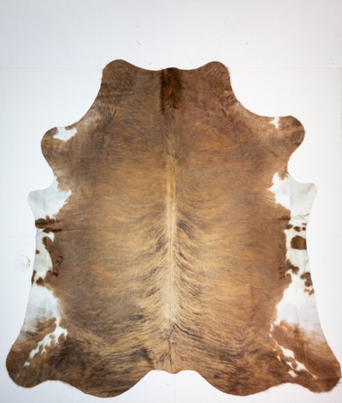 Koelap Kuhfell - Braun Brindle Langhaarig - 245 x 245 cm