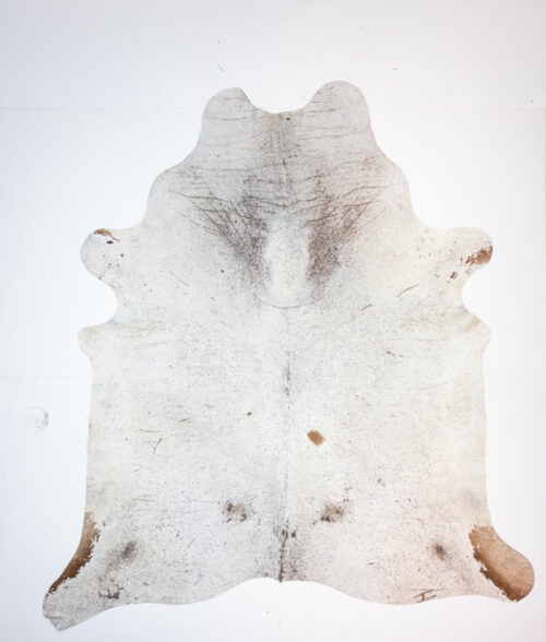 Koelap Kuhfell - Braunweiß Gefleckt Salz & Pfeffer - 245 x 220 cm