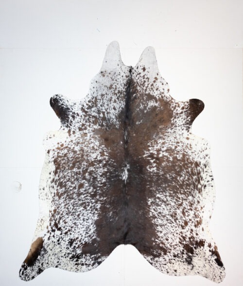 Koelap Kuhfell - Braunweiß Gefleckt Salz & Pfeffer - 250 x 210 cm