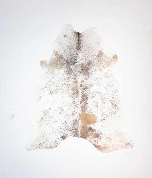 Koelap Kuhfell - Braunweiß Gefleckt Salz & Pfeffer - 215 x 175 cm