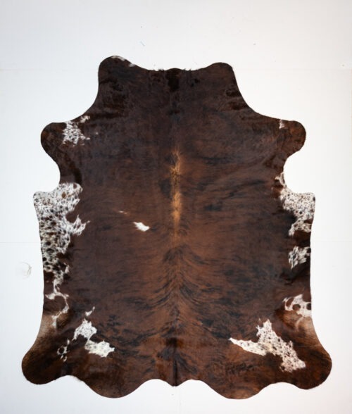 Koelap Kuhfell - Taupe Gefleckt Salz & Pfeffer - 245 x 220 cm