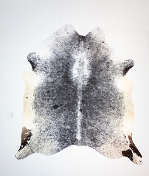 Koelap Kuhfell - Schwarzweiß Gefleckt Salz & Pfeffer - 235 x 210 cm